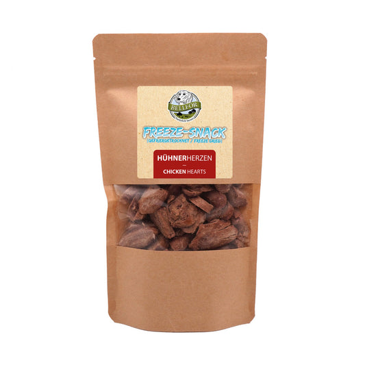 Bellfor - Gesunder Freeze Hundesnack - Hühnerherzen
