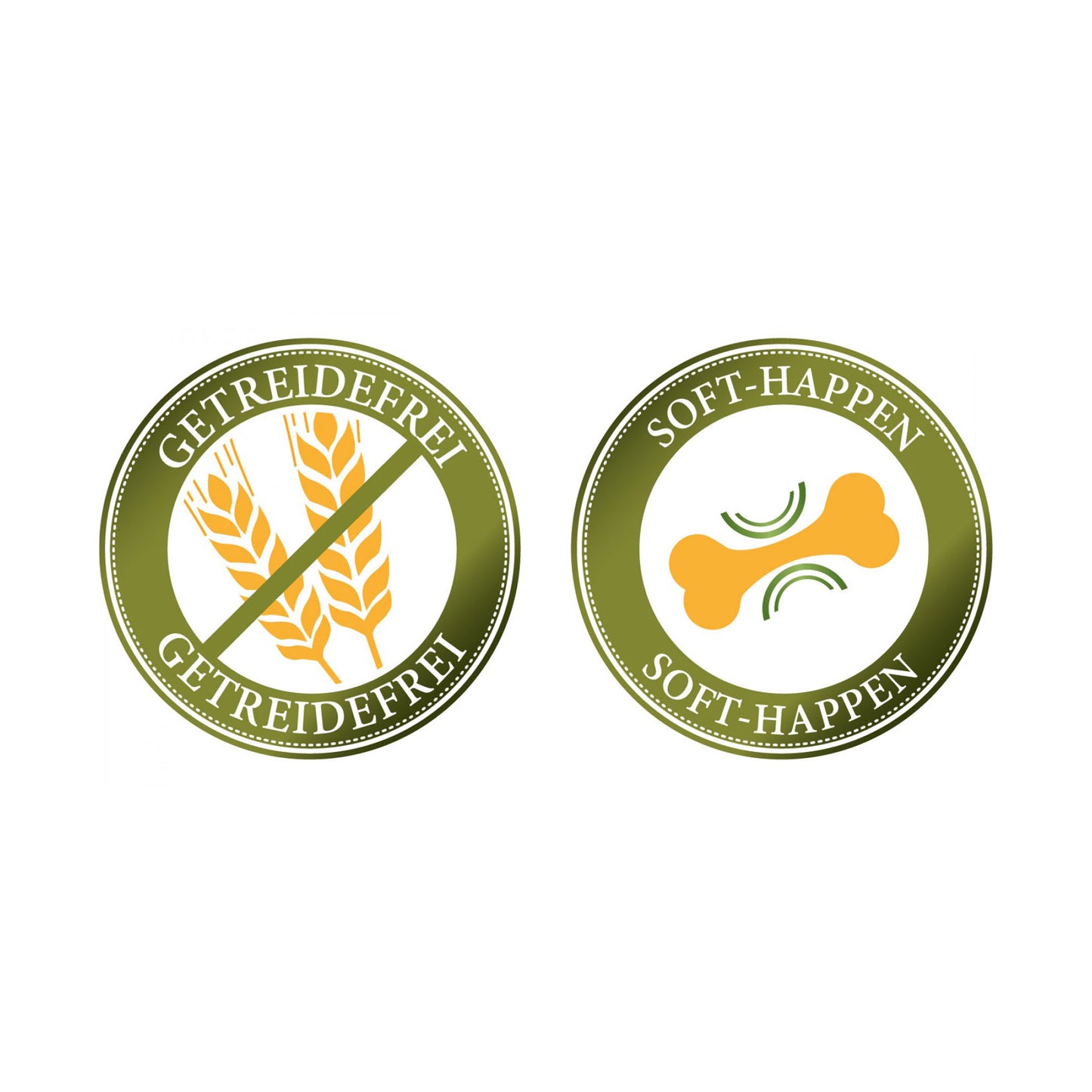 Bellfor getreidefreier Freiland-Happen mit Huhn - Soft Snacks für Hunde