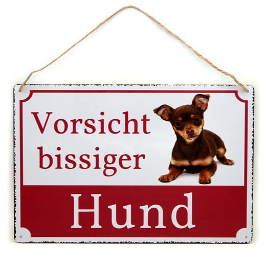 Hunde Dekoschild