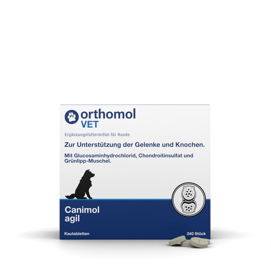 Canimol agil 240 Kautabletten für Hunde - Orthomol Vet