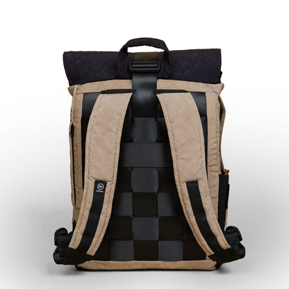 Airpaq Rucksack Rolltop - beige - Bina Pfote