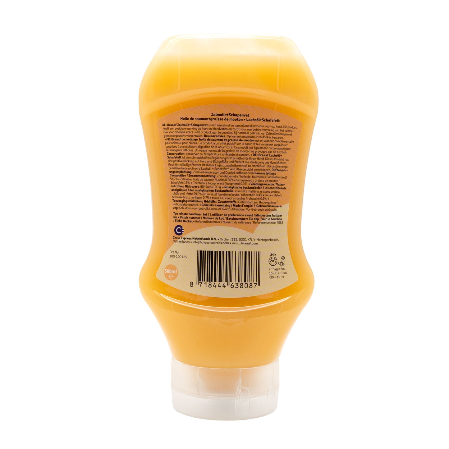 Braaaf Hundefuttersauce Lachsöl & Schafsfett