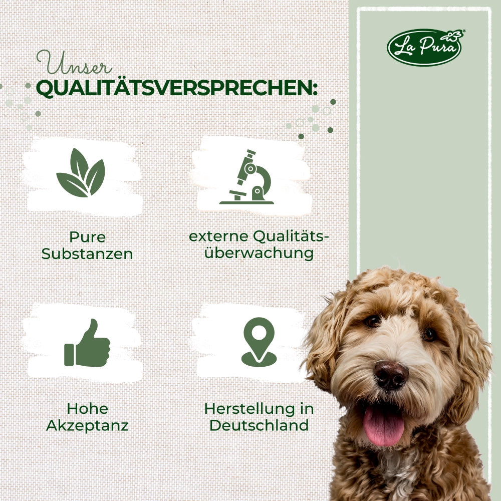 LaPura Bio-Schwarz-Kümmelöl - für Hunde und Pferde