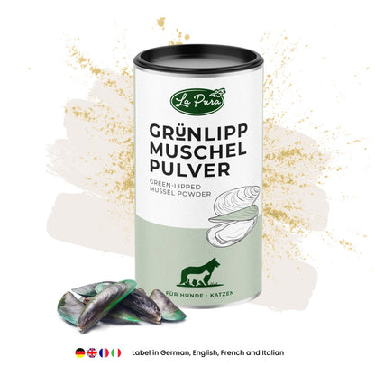 LaPura Grünlippmuschelpulver 250g - für Hunde und Katzen